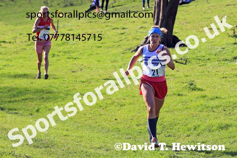 Senior and Masters Women, 2022 NECAA Cross Country Relays, Thornley Hall Farm, Peterlee, County Durham, October 15th. Photo: David T. Hewitson/Sports for All Pics